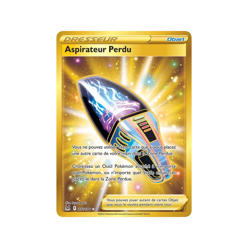 Aspirateur Perdu - 217/196 - Ultra Rare - Origine Perdue