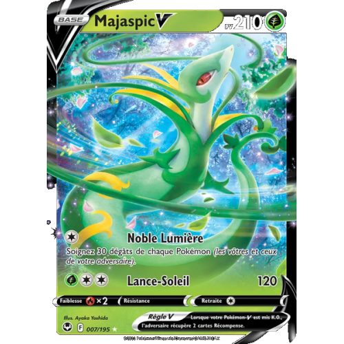 Majaspic V - 007/195 - Holo Rare V - Tempête Argentée