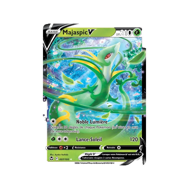 Majaspic V - 007/195 - Holo Rare V - Tempête Argentée