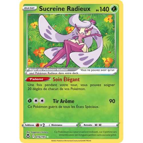 Sucreine Radieux - 016/195 - Radieux Rare - Tempête Argentée