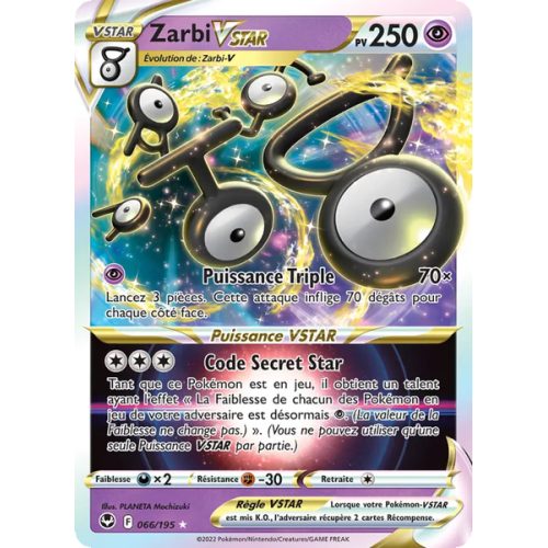 Zarbi VSTAR - 066/195 - Holo Rare VSTAR - Tempête Argentée
