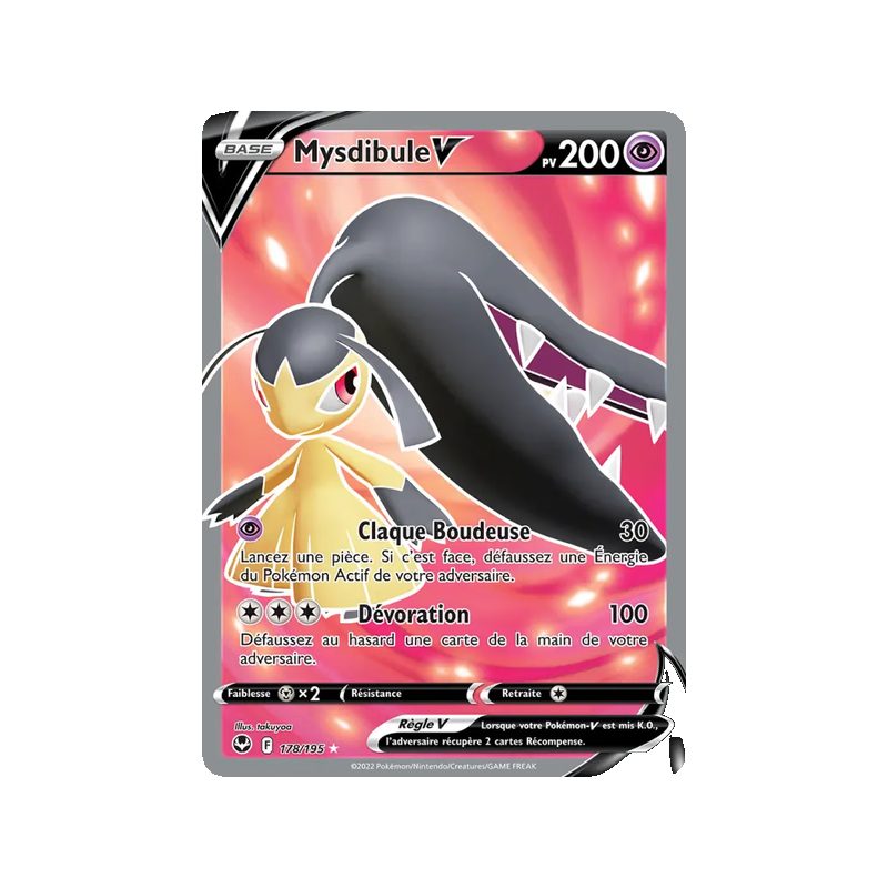 Mysdibule V - 178/195 - Ultra Rare - Tempête Argentée