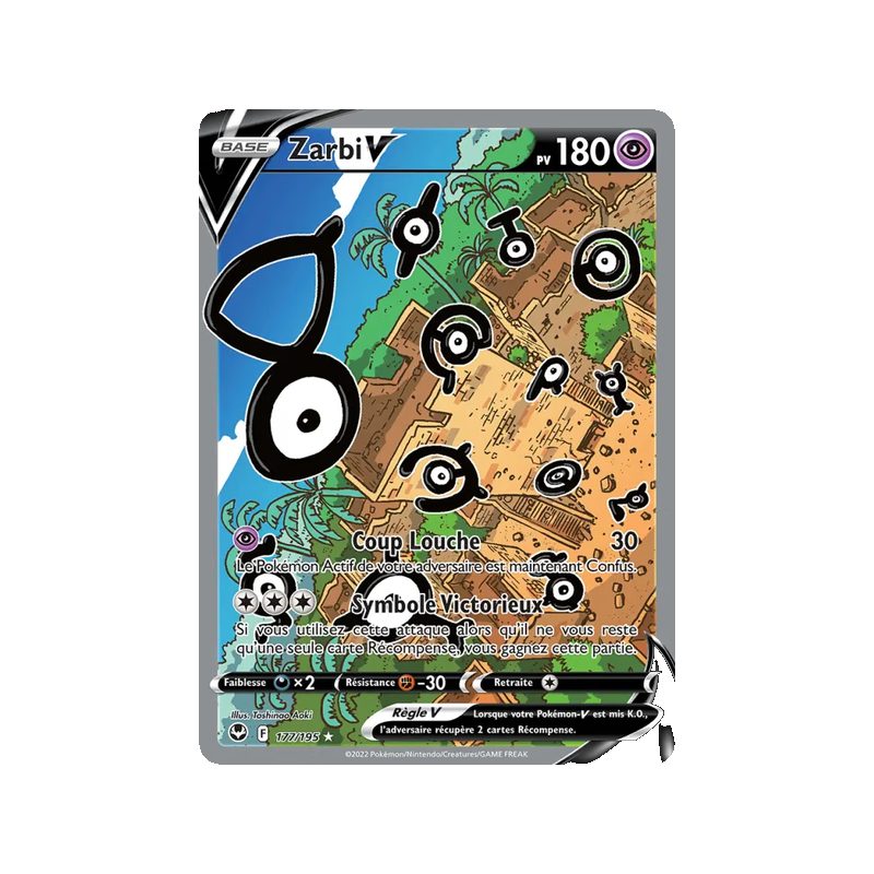 Zarbi V - 177/195 - Ultra Rare - Tempête Argentée