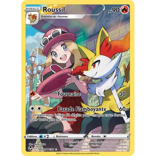 Roussil - TG01/195 - Holo Rare - Tempête Argentée