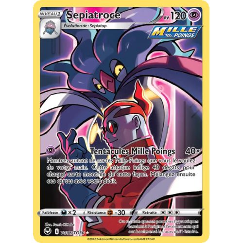 Sepiatroce - TG06/195 - Holo Rare - Tempête Argentée