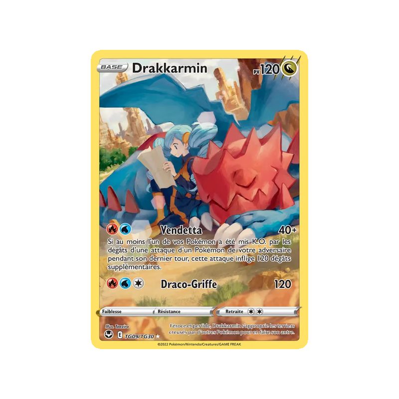 Drakkarmin - TG09/195 - Holo Rare - Tempête Argentée