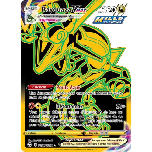 Rayquaza VMAX - TG29/195 - Ultra Rare - Tempête Argentée