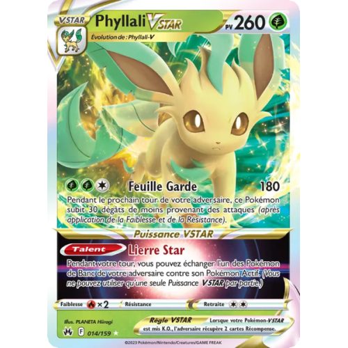 Phyllali VSTAR - 014/159 - Holo Rare VSTAR - Zénith Suprême