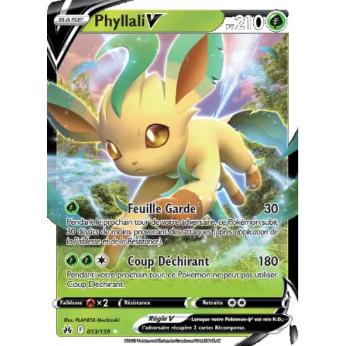 Phyllali V - 013/159 - Holo Rare V - Zénith Suprême