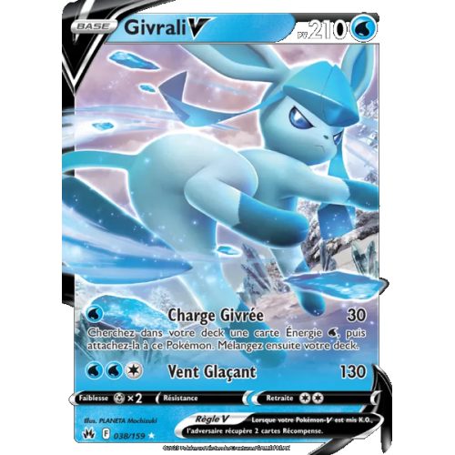 Givrali V - 038/159 - Holo Rare V - Zénith Suprême