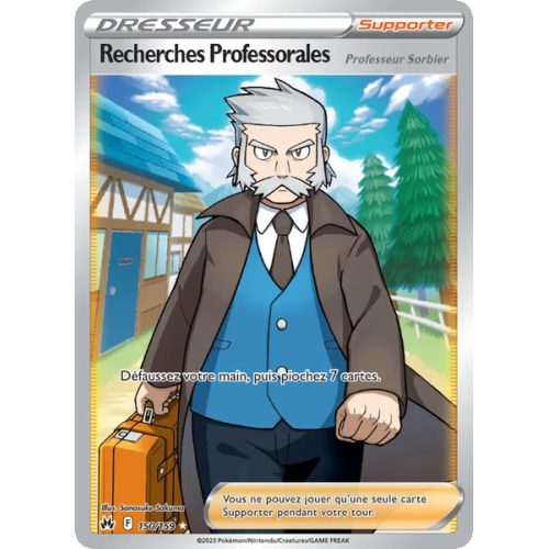 Recherches Professorales - 150/159 - Ultra Rare - Zénith Suprême
