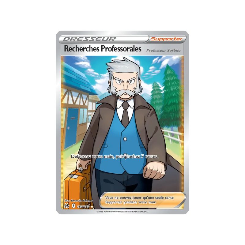 Recherches Professorales - 150/159 - Ultra Rare - Zénith Suprême