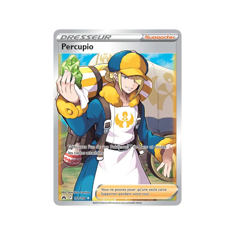 Percupio - 151/159 - Ultra Rare - Zénith Suprême