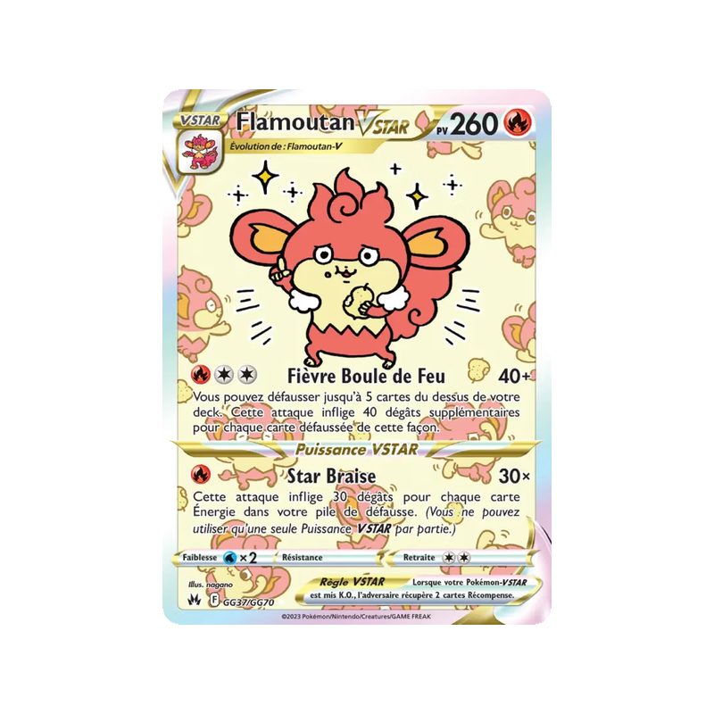 Flamoutan VSTAR - GG37/159 - Ultra Rare - Zénith Suprême