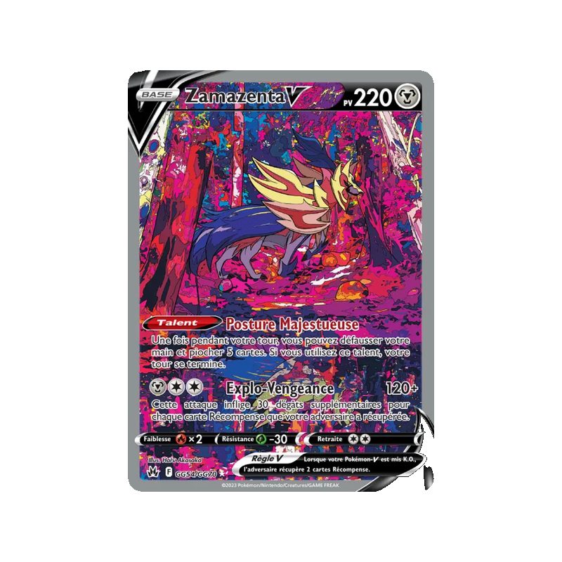 Zamazenta V - GG54/159 - Ultra Rare - Zénith Suprême
