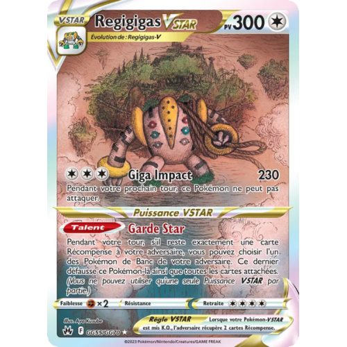 Regigigas VSTAR - GG55/159 - Ultra Rare - Zénith Suprême