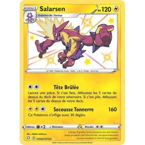 Salarsen - SV042/72 - Shiny rare - Destinées Radieuses