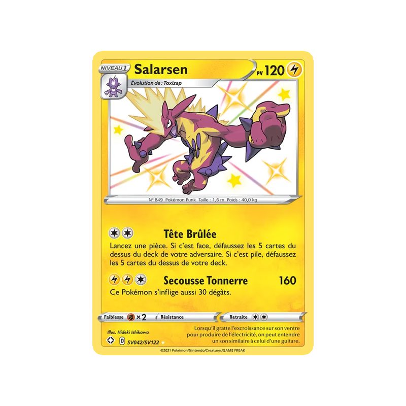 Salarsen - SV042/72 - Shiny rare - Destinées Radieuses