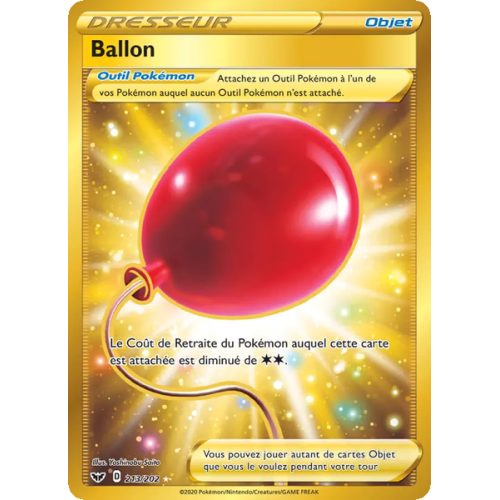 Ballon - 213/202 - Ultra Rare - Épée et Bouclier