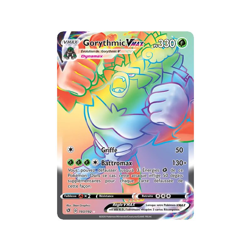 Gorythmic VMAX - 193/192 - Ultra Rare - Clash des Rebelles