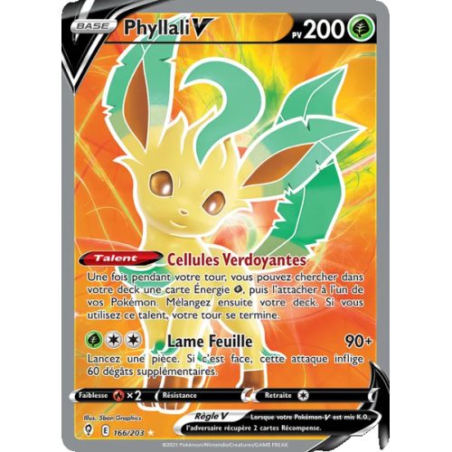 Phyllali V - 166/203 - Ultra Rare - Évolution Céleste