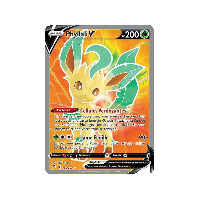 Phyllali V - 166/203 - Ultra Rare - Évolution Céleste