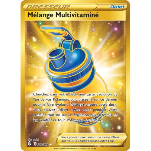 Mélange Multivitaminé - 229/203 - Ultra Rare - Évolution Céleste