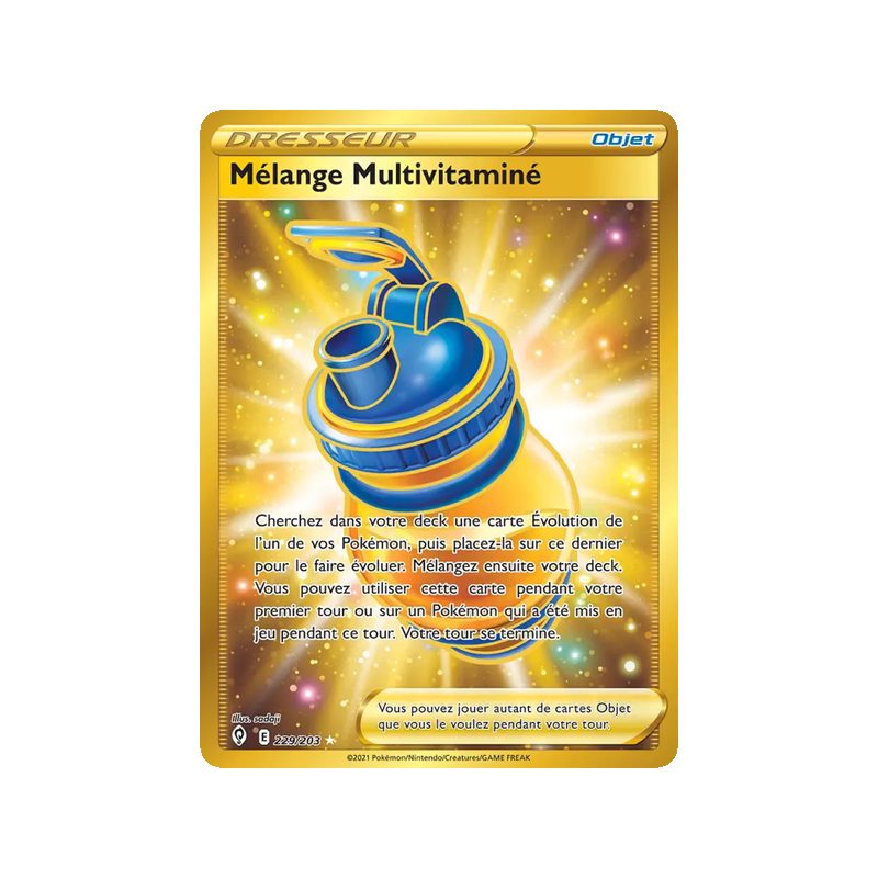 Mélange Multivitaminé - 229/203 - Ultra Rare - Évolution Céleste
