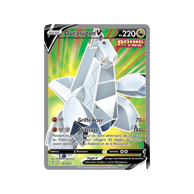 Duralugon V - 197/203 - Ultra Rare - Évolution Céleste