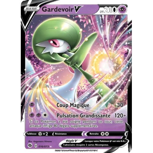 Gardevoir V - 16/73 - Holo Rare V - La Voie du Maître