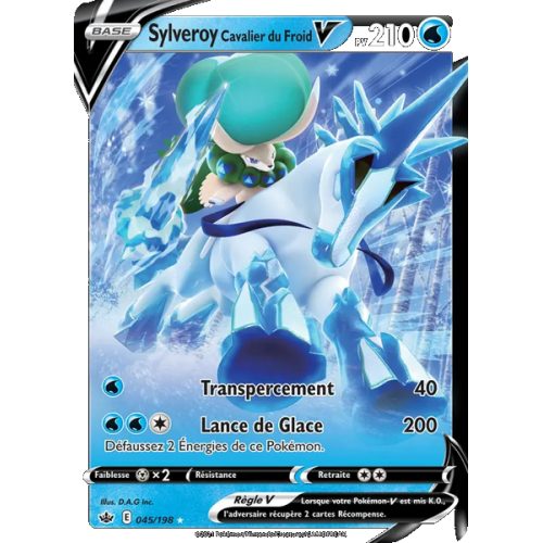 Sylveroy Cavalier du Froid V - 45/198 - Holo Rare V - Règne de Glace