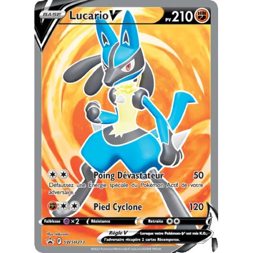 Lucario V - SWSH213/307 - Promo - Promo SWSH