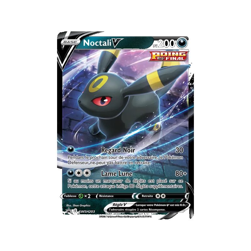 Noctali V - SWSH203/307 - Promo - Promo SWSH