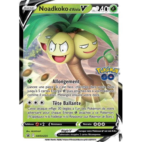 Noadkoko d'Alola V - SWSH225/307 - Promo - Promo SWSH