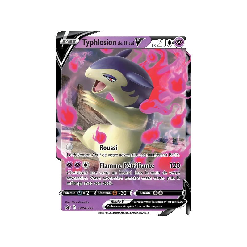 Typhlosion de Hisui V - SWSH237/307 - Promo - Promo SWSH