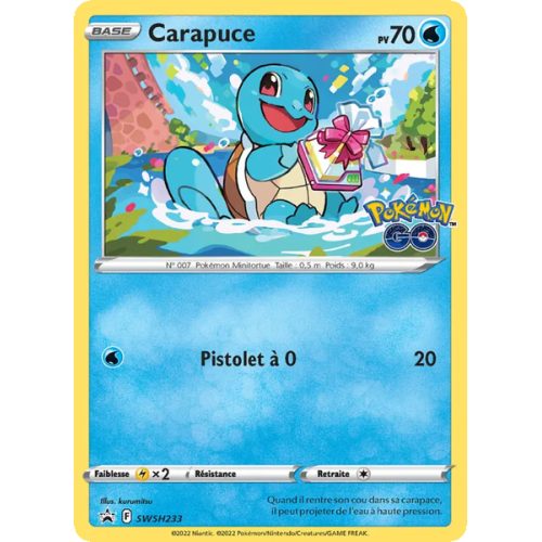 Carapuce - SWSH233/307 - Promo - Promo SWSH