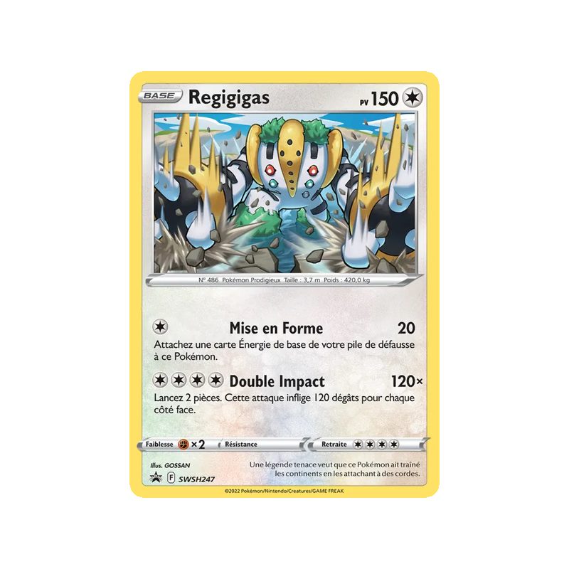 Regigigas - SWSH247/307 - Promo - Promo SWSH