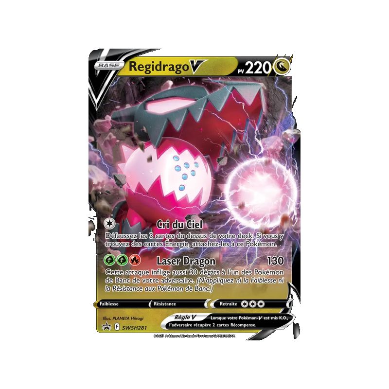 Regidrago V - SWSH281/307 - Promo - Promo SWSH