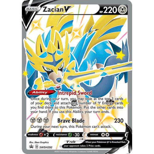Zacian V - SWSH292/307 - Promo - Promo SWSH