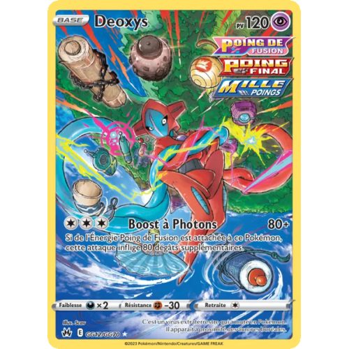 Deoxys - GG12/159 - GG - Zénith Suprême