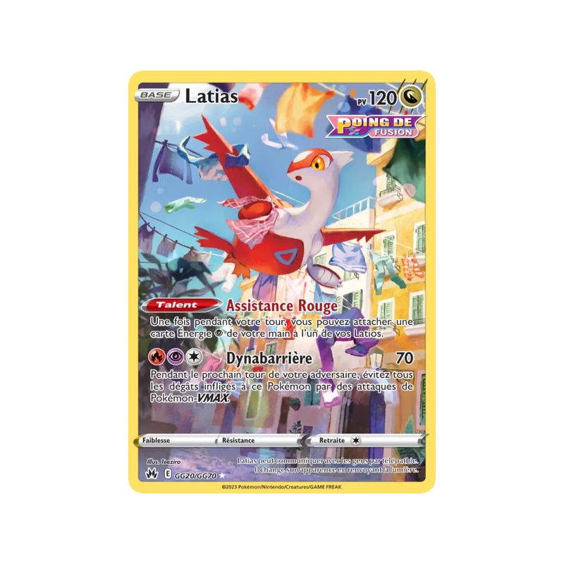Latias - GG20/159 - GG - Zénith Suprême