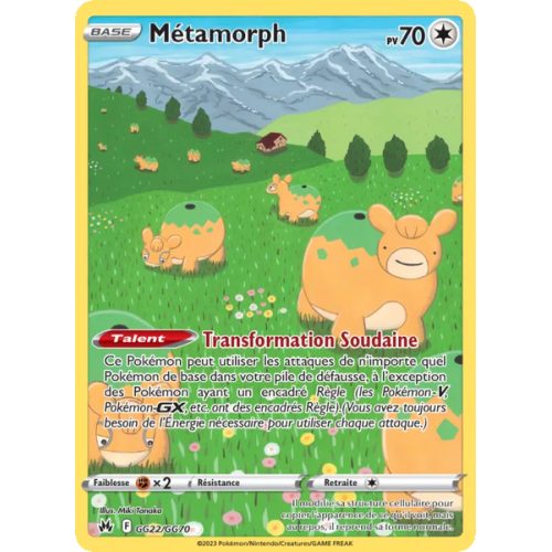 Métamorph - GG22/159 - GG - Zénith Suprême