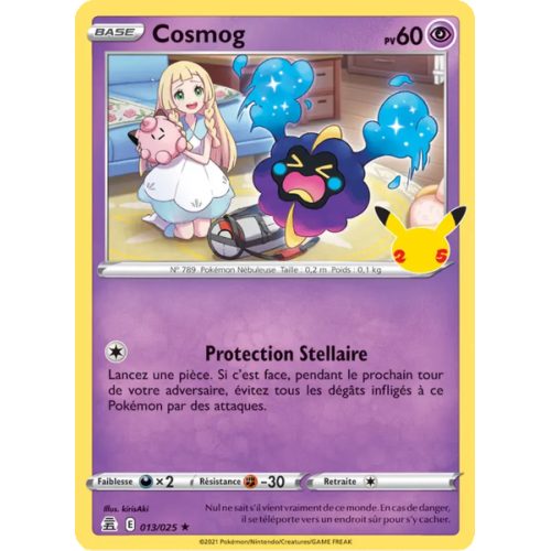 Cosmog - 13/25 - Rare - Célébrations