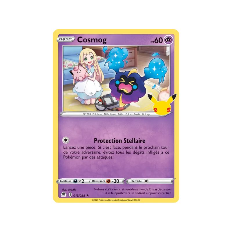 Cosmog - 13/25 - Rare - Célébrations