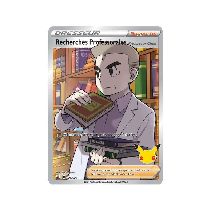 Recherches Professorales (Professeur Chen) - 24/25 - Ultra Rare - Célébrations
