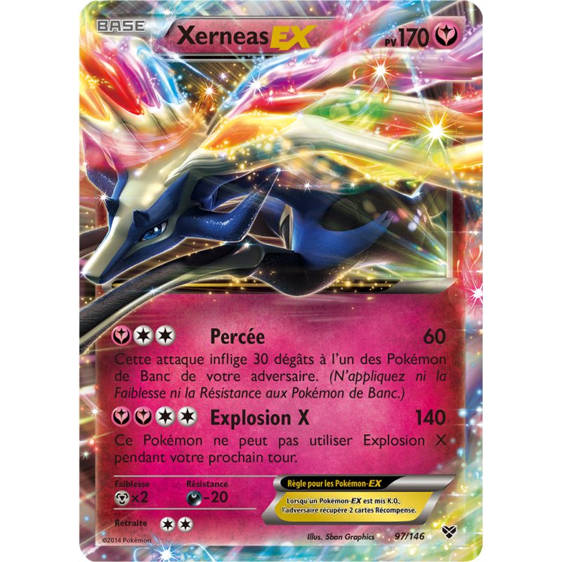 Xerneas-EX - 97A/25 - Collection Classique - Célébrations