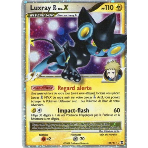 Luxray GL NIV.X - 109A/25 - Collection Classique - Célébrations