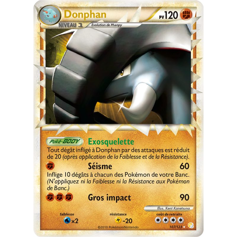 Donphan - 107A/25 - Collection Classique - Célébrations