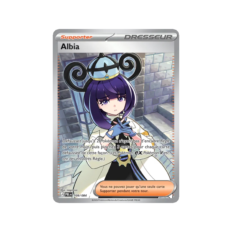 Albia - 109/84 - Ultra Rare - Nuit Noire
