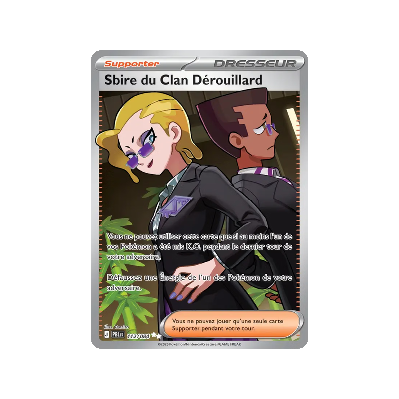 Sbire du Clan Dérouillard - 112/84 - Ultra Rare - Nuit Noire